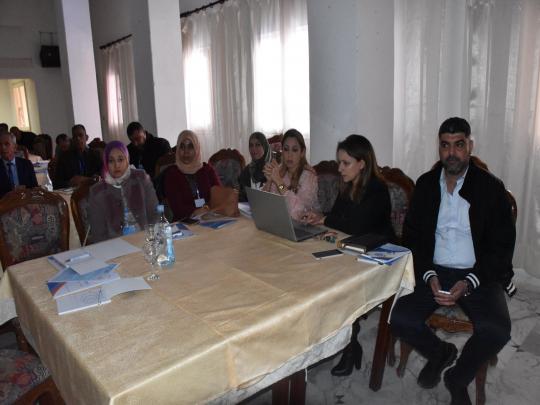 الملتقى الجهوي الأول حول تقاسم المواقع الراديوية للمحطات القاعدية للهاتف الجوال .                            