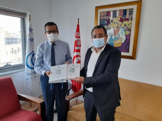 L'Agence nationale des fréquences reçoit le rapport final de l'étude pour planification et optimisation du spectre radioélectrique.