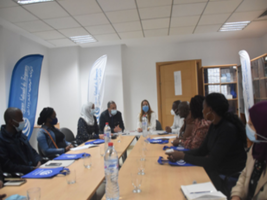 انعقاد اجتماع تنسيقي بين الوكالة الوطنية للترددات وهيئة تكنولوجيا المعلومات والاتصالات الزامبية